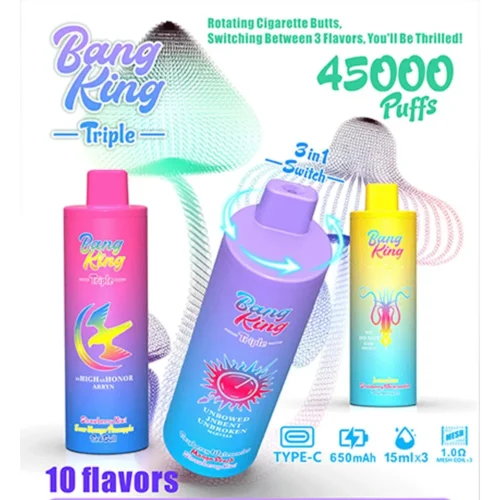 24h-vape-bang-king-triple-45000-45k-puffs-main-image-jpg.webp Bang King Triple 45000 Puffs - Egyszeri Vape nagykereskedelemben – termékkép