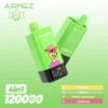 Airmez FOX 4IN1 120k Eldobható Vape Device 120000 Fújás – termékkép