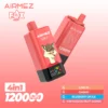 Airmez FOX 4IN1 120k Eldobható Vape Device 120000 Fújás – termékkép