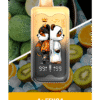 A–Feijoa–B-Orange-Kiwi-Ice Merry Mi Panda Twins 40000 Puffs 2 az 1-ben Eldobható Vape – Két Íz Egy Készülékben – termékkép