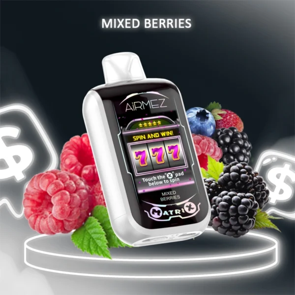 Airmez-Matrix-Pro-30000-Puffs-9 Airmez Matrix Pro 30000 Puffs – Professzionális Eldobható Vape | 30K Puff | HD Kijelző | Dual Mesh | Type-C – termékkép