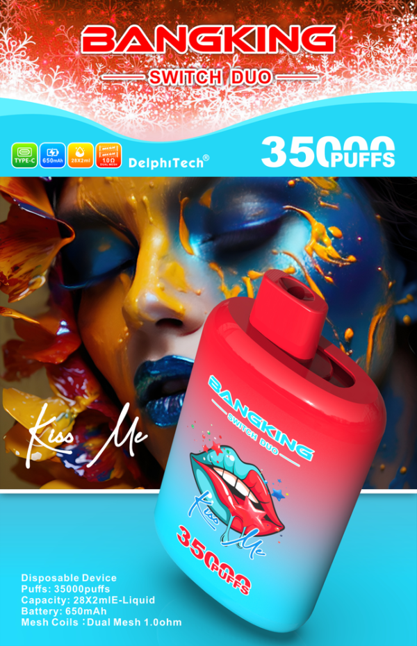 Bang Switch Duo 35000 Puffs - Egyszer használatos Vape Két Íz Kombinációval – termékkép