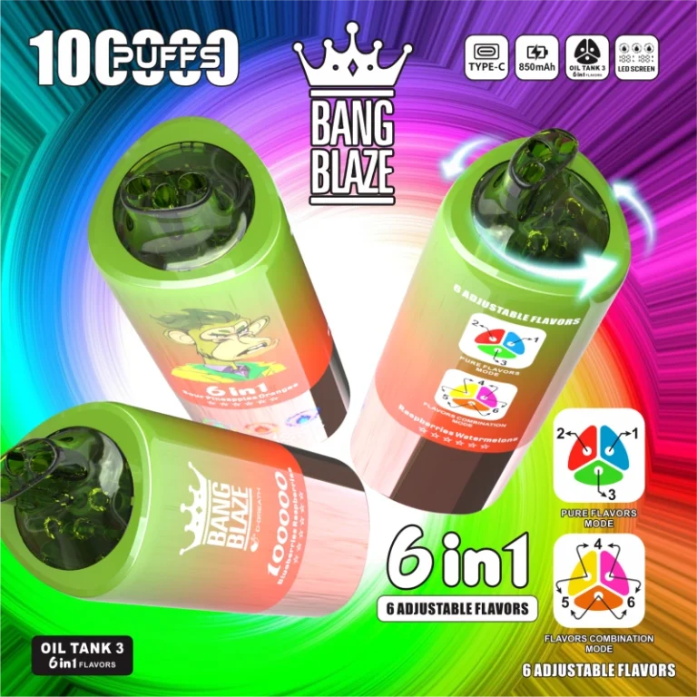 Bang Blaze 100000 Puffs 5 2 - Nebulux Vape
