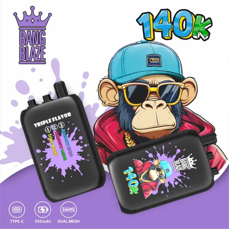 Bang Blaze 140K Puffs 3 in 1 Vape – Kompakt erő, hosszan tartó élmény - Nebulux Vape