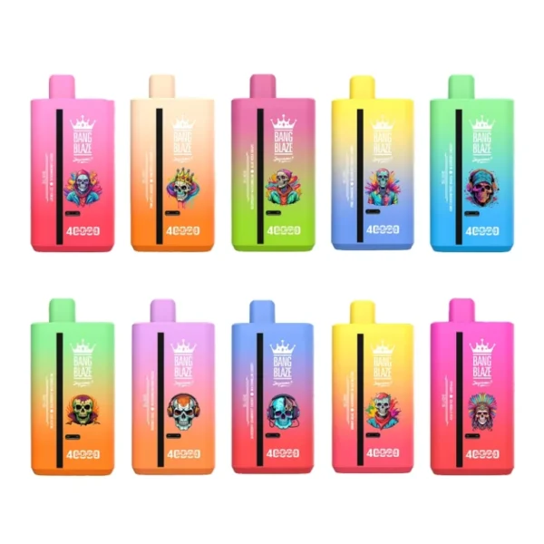 Bang-Blaze-40K-2-in-1-768×768-1.webp Bang Blaze 40K Puffs - 2 az 1-ben Vape Nagykereskedelmi Vásárlás – termékkép