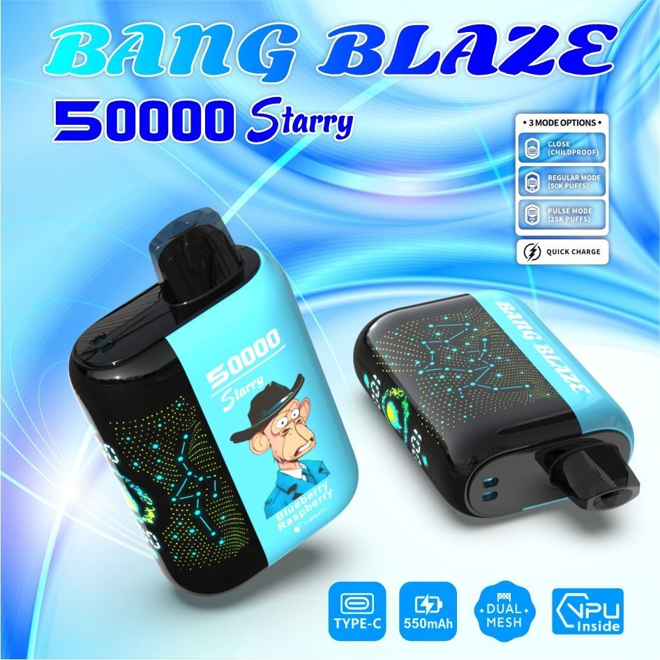Bang Blaze Starry 50000 Puffs – Menj tovább, pörögj hosszabban! - Nebulux Vape