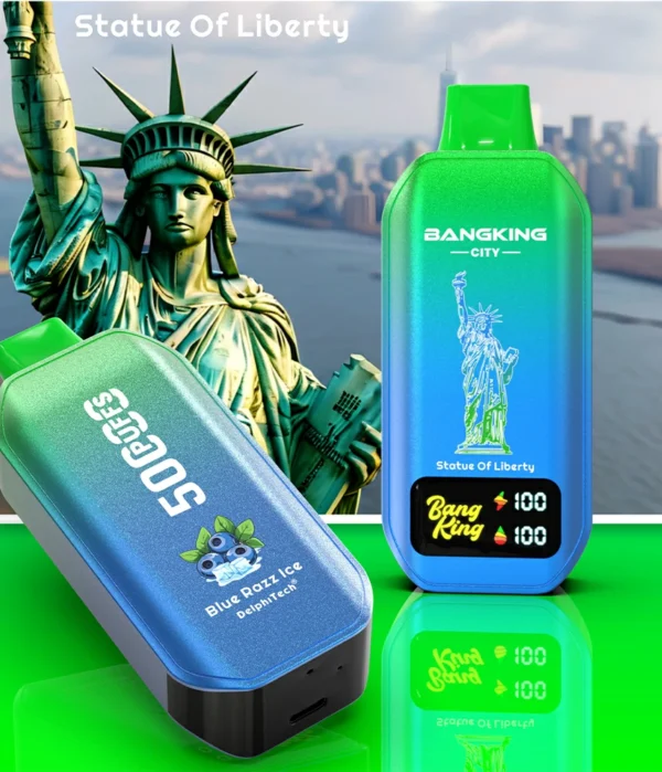 Bang-King-City-Vape-50000-Puffs-HD-Display-Disposable-Vape-11.webp Bang King City 50000 Puffs – Eldobható Vape Készülék – termékkép