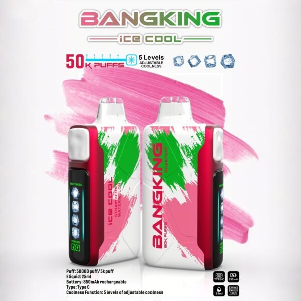 Bang King Ice Cool 50000 - Eldobható Vape 50 000 fújással – termékkép