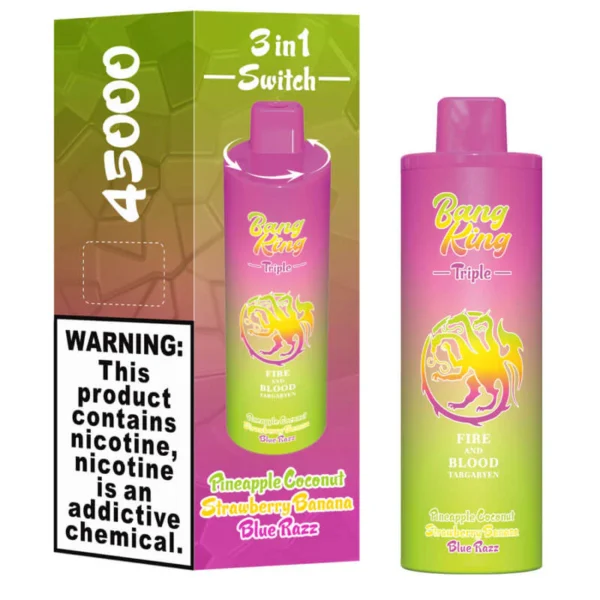 Bang-King-Triple-45000-1.webp Bang King Triple 45000 Puffs - Egyszeri Vape nagykereskedelemben – termékkép