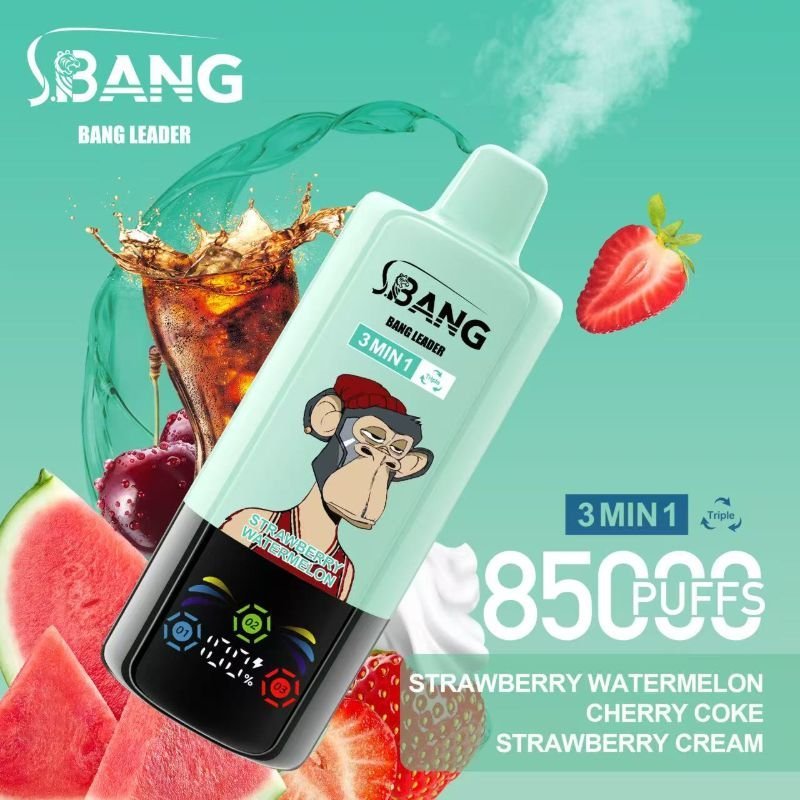 Bang Leader 85K Puffs 3 in 1 – A három ízű, hosszú élettartamú vape élmény - Nebulux Vape
