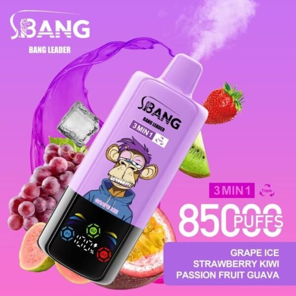 Bang-Leader-85000-puffs-3 Bang Leader 85K Puffs 3 in 1 – A három ízű, hosszú élettartamú vape élmény – termékkép