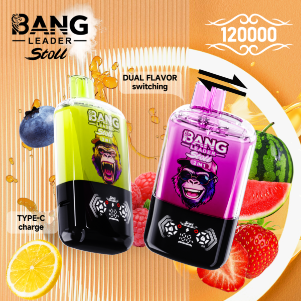 Bang Leader Stoll 120K Puffs – 2 íz egy készülékben – termékkép