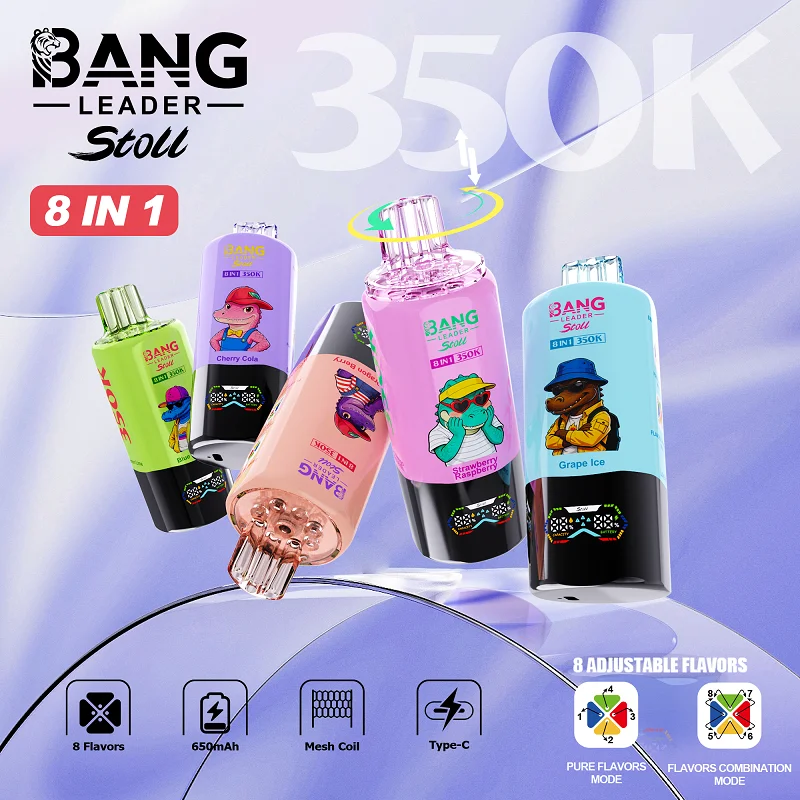 Bang Leader Stoll 350K 8in1 Eldobható Vape - Nebulux Vape