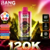 Bang-Legend-120000-120K-Puffs-5-in-1-Flavors-watermelon-ice-strawberry-mango-california-cherry-blueberry-peach-ice-berry-cool.webp Bang Legend 120K Puffs – 5 az 1-ben Vaping, 120,000 Puff és Több Íz – termékkép
