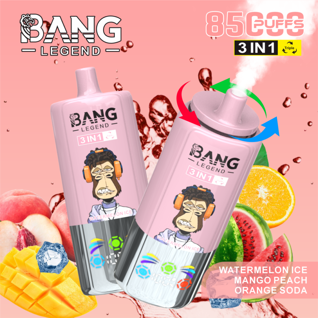 Bang Legend 85,000 Puffs – 3 az 1-ben Ízek: A Tökéletes Élmény a Vaping Rajongóknak - Nebulux Vape