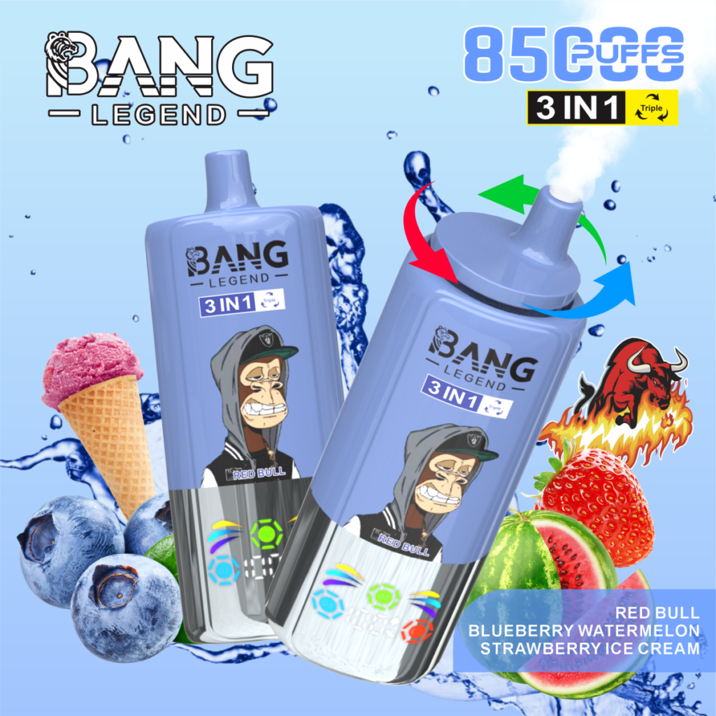 Bang Legend 85,000 Puffs – 3 az 1-ben Ízek: A Tökéletes Élmény a Vaping Rajongóknak - Nebulux Vape