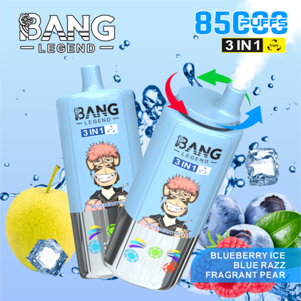 Bang-Legend-85000-Puffs-3-in-1-flavors-6.png Bang Legend 85,000 Puffs – 3 az 1-ben Ízek: A Tökéletes Élmény a Vaping Rajongóknak – termékkép