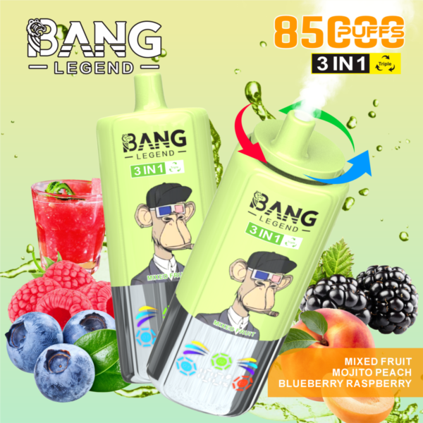 Bang-Legend-85000-Puffs-3-in-1-flavors-7.png Bang Legend 85,000 Puffs – 3 az 1-ben Ízek: A Tökéletes Élmény a Vaping Rajongóknak – termékkép