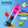 Bang_legend_110k_puffs_3in1_vape_watermelon_ice_apple_pear_passionate_kiss Bang Legend 110K Puffs 3 az 1-ben Vape – Ultra hosszú élettartam, hálós tekercs, Type-C töltés, 12 ízkombó – termékkép