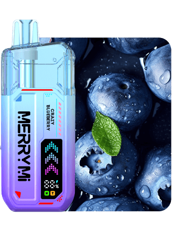 Crazy-Blueberry Merry Mi Mecha X 36000 Puffs Eldobható Vape – Turbo Mode & HD Display – termékkép