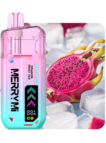 Dragon-Fruit-Ice Merry Mi Mecha X 36000 Puffs Eldobható Vape – Turbo Mode & HD Display – termékkép