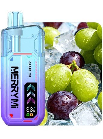 Grape-Ice Merry Mi Mecha X 36000 Puffs Eldobható Vape – Turbo Mode & HD Display – termékkép