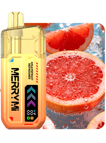Grapefruit-Refresher Merry Mi Mecha X 36000 Puffs Eldobható Vape – Turbo Mode & HD Display – termékkép