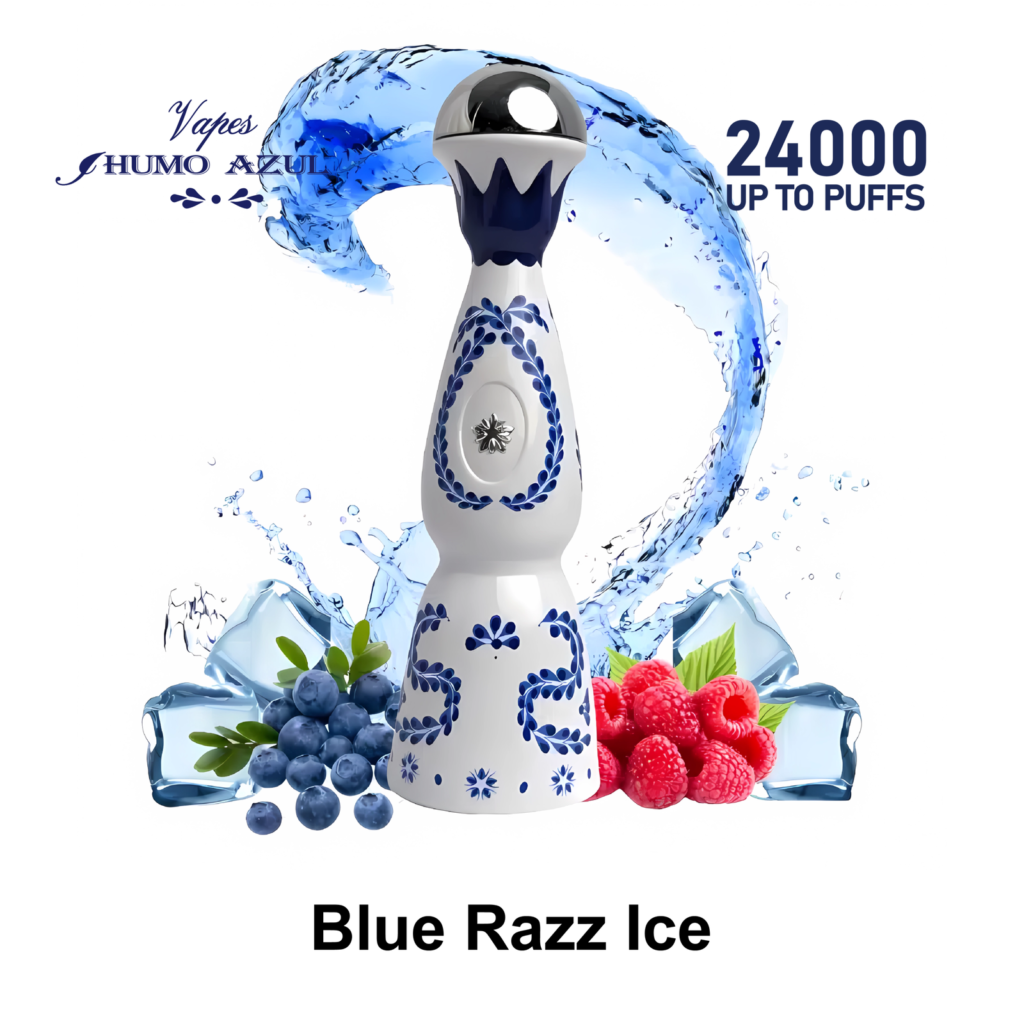Humo Azul 24000 Puff Tölthető Egyszerhasználatos Vape – Luxus Dizájn, Mesh Coil, 2% Nikotin Só - Nebulux Vape