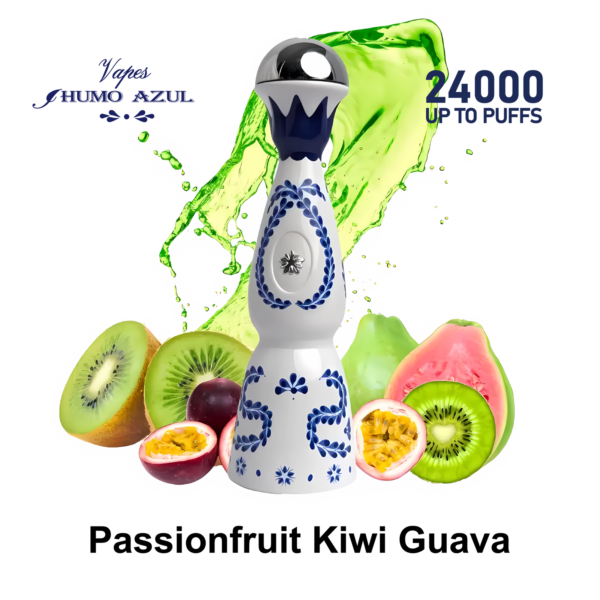 Humo Azul 24000 Puff Tölthető Egyszerhasználatos Vape – Luxus Dizájn, Mesh Coil, 2% Nikotin Só – termékkép