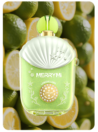 Lemon-Lime Merry Mi Kitty S 40000 Puffs Eldobható Vape – Hosszú Élettartam, Intenzív Ízek – termékkép