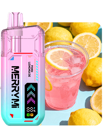 Pink-Lemonade Merry Mi Mecha X 36000 Puffs Eldobható Vape – Turbo Mode & HD Display – termékkép