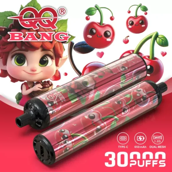 QQ-BANG-30000-Puffs-DSK083-30K-Rechargeable-Disposable-Vapes 55 🔥 QQ Bang 30K – 30 000 Puff Eldobható Vape | Crystal Pen Design, Egyszerű Hordozható Vape – termékkép