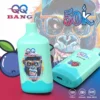QQ BANG 50000 Puffs Blueberry Raspberry QQ BANG 50000 Puffs Eldobható Vape – 50 000 Puff • Dual Mesh • Újratölthető – termékkép
