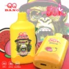 QQ BANG 50000 Puffs Mango Peach Watermelon QQ BANG 50000 Puffs Eldobható Vape – 50 000 Puff • Dual Mesh • Újratölthető – termékkép