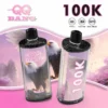 QQ-Bang-100K-Vape-Peach-Ice QQ BANG 100K Dual Mesh Vape – Újratölthető Eldobható Vape Készülék – termékkép