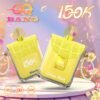 QQ-Bang-150k-Puff-Mango-Peach QQ BANG 150K Puff – 150 000 Puff, Dual Mesh, USB Type-C Újratölthető Eldobható Vape – termékkép