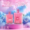 QQ-Bang-150k-P放-Red-Fuji QQ BANG 150K Puff – 150 000 Puff, Dual Mesh, USB Type-C Újratölthető Eldobható Vape – termékkép