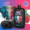 🔥 QQ Bang 80K – 80 000 Puff Eldobható Vape | Type-C Újratölthető, Mesh Coil, LED kijelző – termékkép
