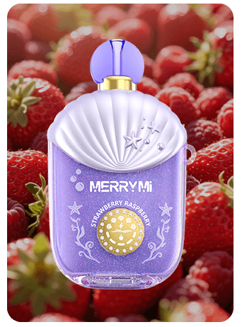 Strawberry-Raspberry Merry Mi Kitty S 40000 Puffs Eldobható Vape – Hosszú Élettartam, Intenzív Ízek – termékkép