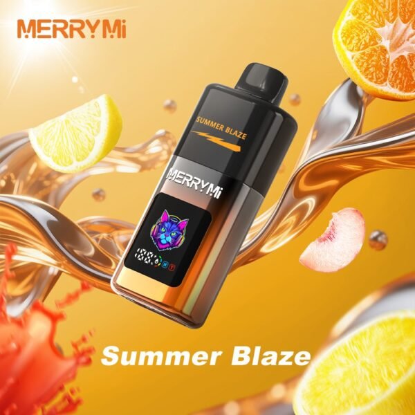 Summer-Blaze Merry Mi Mecha Pro 35000 Puffs – Smart Display kijelzős eldobható vape Turbo és Normal móddal – termékkép