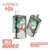 VapePurchase-airmez-2-in-1-80000-puffs-tropical-fruit-love-66 Airmez Fox 2 in 1 80000 Puffs – Kettős Íz LED Kijelzős Eldobható Vape | 80K Puff | Újratölthető | EU Raktár – termékkép