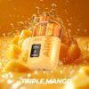 VapePurchase-airmez-lux-60000-60k-puffs-triple-mango Airmez Lux 100000 Puffs – Boost / Turbo Módos Eldobható Vape | 60K Puff | LED Kijelző | Újratölthető | EU Raktár – termékkép
