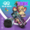 VapePurchase-qq-bang-180000-180k-puffs-blackcurrant-love-66-blueberry-blackberry-strawberry-strawberry-mango QQ BANG 180K Eldobható Vape – 180 000 Puff • 4 az 1-ben Ízrendszer • LCD Kijelző – termékkép