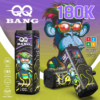 VapePurchase-qq-bang-180000-180k-puffs-strawberry-kiwi-apple-grape-triple-melon-lemon-lime QQ BANG 180K Eldobható Vape – 180 000 Puff • 4 az 1-ben Ízrendszer • LCD Kijelző – termékkép