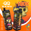 VapePurchase-qq-bang-180000-180k-puffs-triple-mango-blueberry-ice-blackcurrant-pineapple-ice-peach-pear-ice QQ BANG 180K Eldobható Vape – 180 000 Puff • 4 az 1-ben Ízrendszer • LCD Kijelző – termékkép