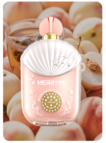 White-Peach-Oolong-Tea Merry Mi Kitty S 40000 Puffs Eldobható Vape – Hosszú Élettartam, Intenzív Ízek – termékkép