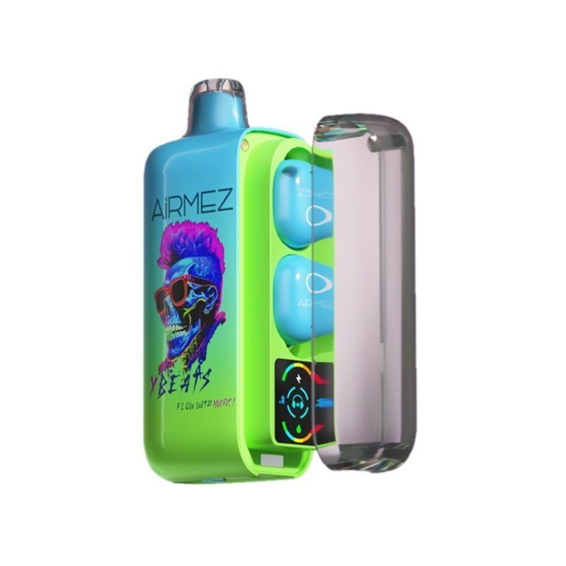 Airmez XBeats 40K – Forradalmi E-Cigaretta Bluetooth Fejhallgatóval és 40,000 Puffal - Nebulux Vape