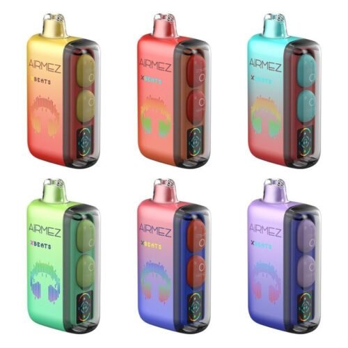 airmez-xbeats-40000.jpg Airmez XBeats 40K – Forradalmi E-Cigaretta Bluetooth Fejhallgatóval és 40,000 Puffal – termékkép