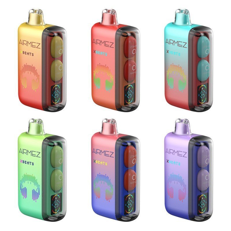 Airmez XBeats 40K – Forradalmi E-Cigaretta Bluetooth Fejhallgatóval és 40,000 Puffal - Nebulux Vape