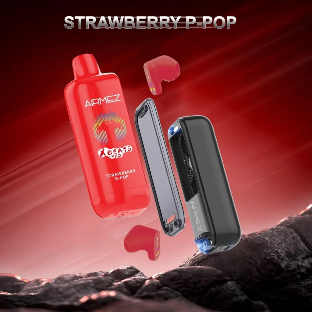 Airmez Xbeat PRO 50000 Puffs – Hosszú Élettartamú Eldobható Vape | 50K Puff | Hi-Fi Fülhallgató | Dual Mesh - Nebulux Vape